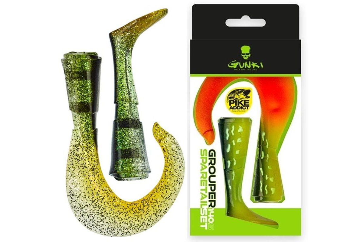 Gunki Náhradní ocásky Grouper 14cm S