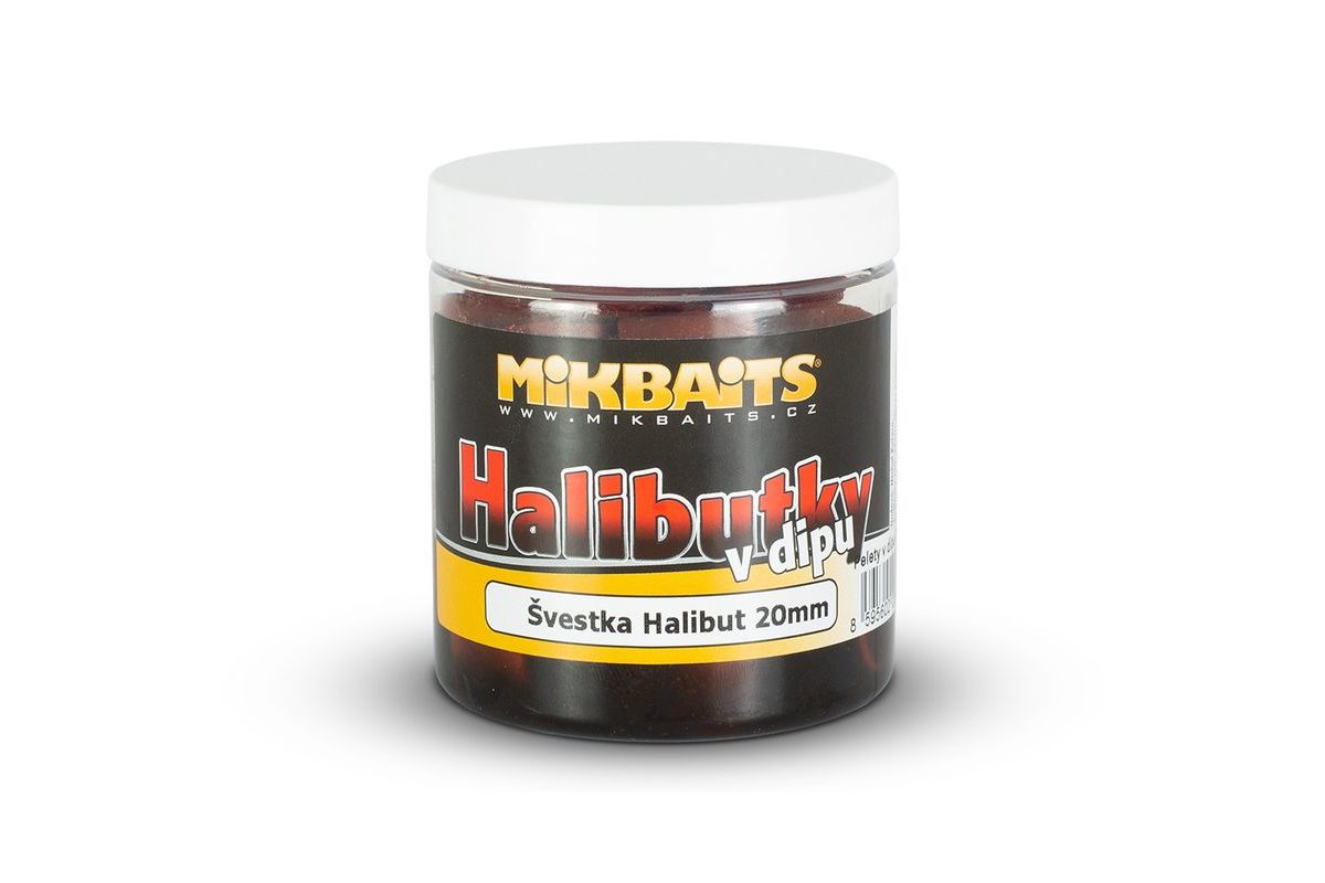 Mikbaits Halibutky v dipu 250ml