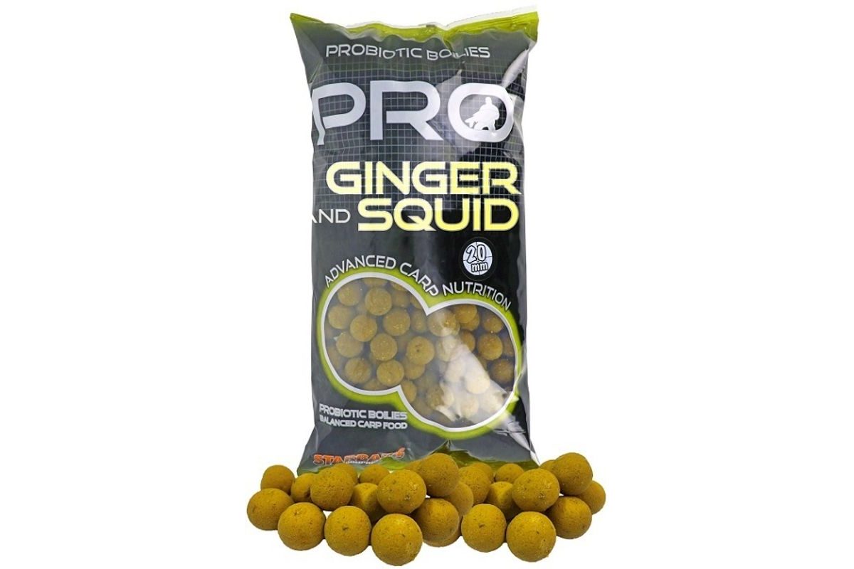 Starbaits Pro Ginger Squid Boilies 2,5kg