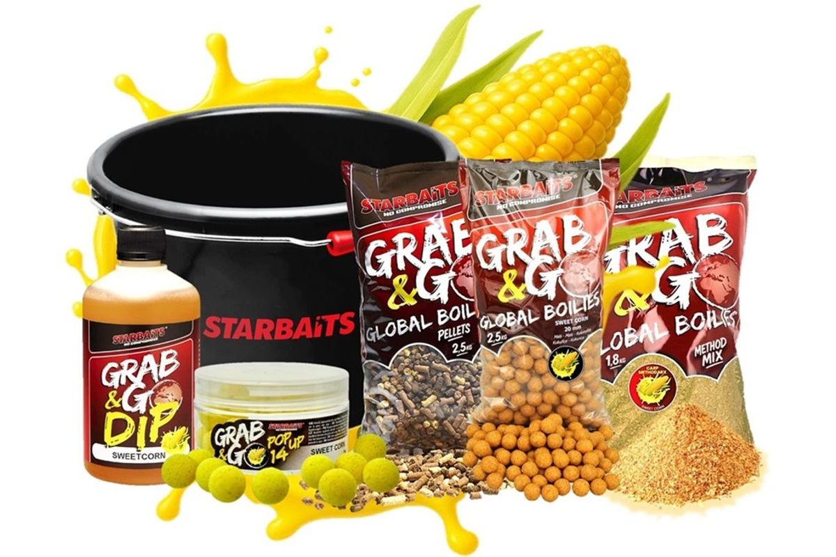 Starbaits Akční kbelík Global Sweet Corn