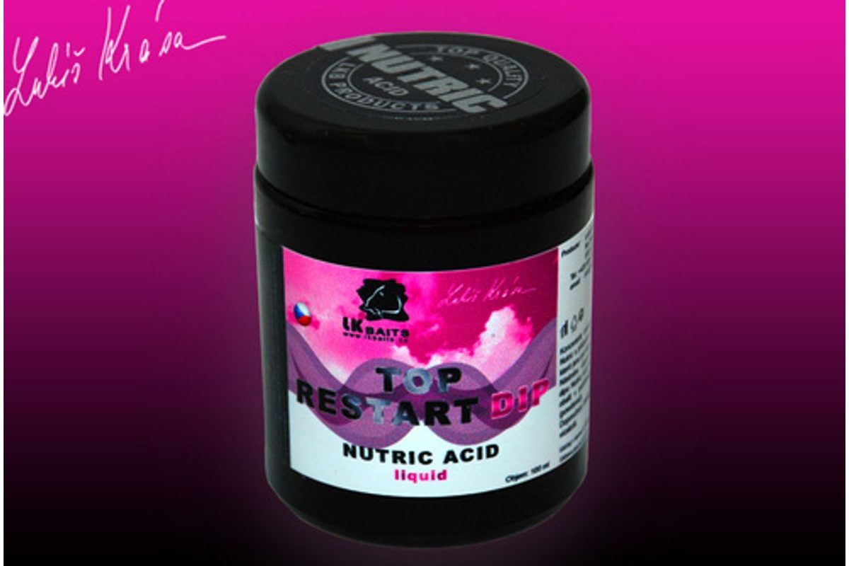 LK Baits Dip Top ReStart Nutric Acid Liquid 100ml