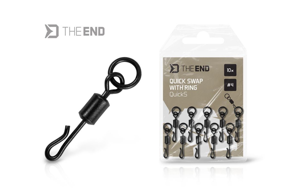 Delphin Rychloobratlík s kroužkem TheEND QuickS 10ks