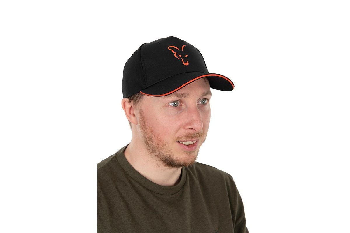 Fox Kšiltovka Collection Baseball Cap Black & Orange