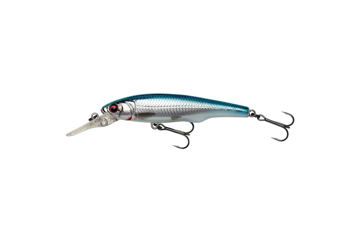 Savage Gear Wobler Gravity Twitch MR Suspending Blue Chrome