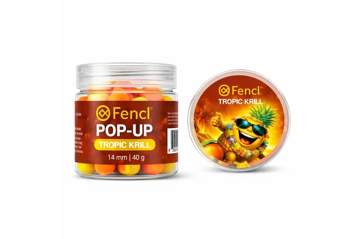 Fencl Boilies Pop Up Tropic Krill