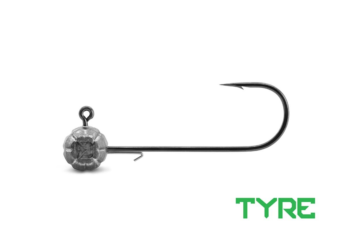 Delphin Jigová hlava s držiakom Tyre 5ks