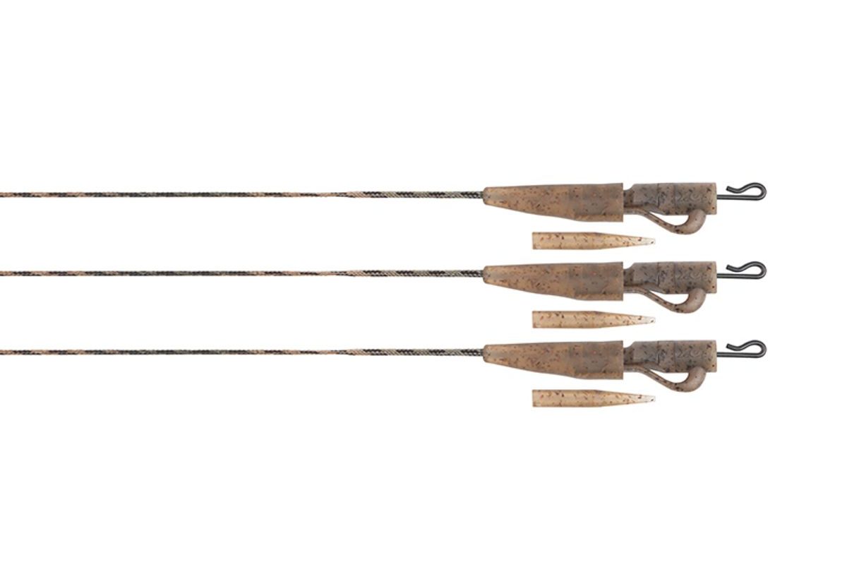 Fox Montáž Edges Camo Submerge Lead Clip Leaders 3ks