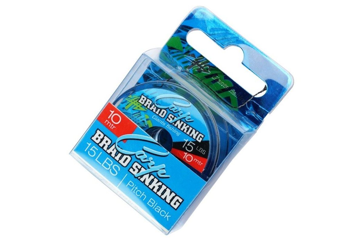 Giants Fishing Splétaná šňůra Carp Braid Sinking Pitch Black 10m