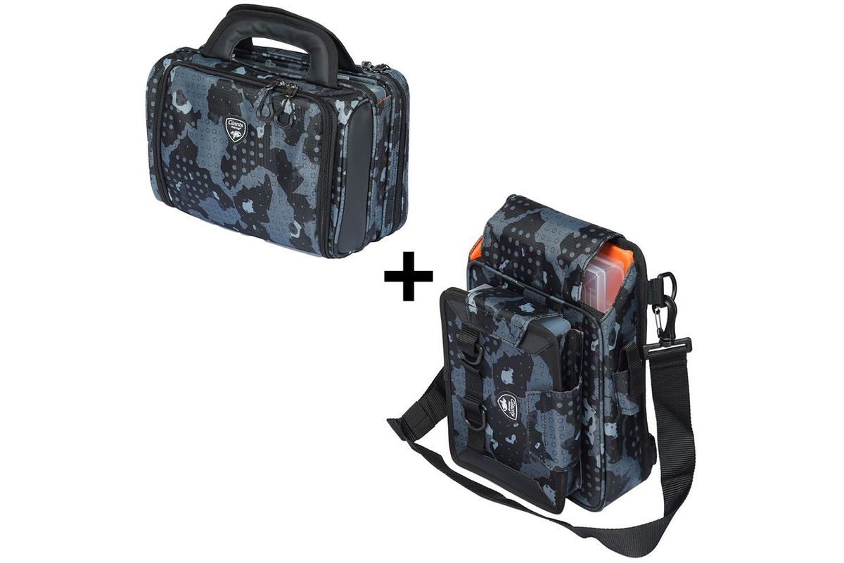 Giants fishing Akční set Vláčecí ledvinka Spinning Waist/Leg Bag + vláčecí taška Small