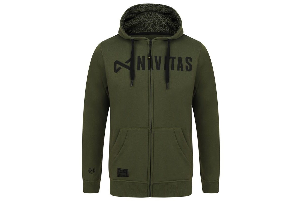 Navitas Mikina Core Zip Hoody Green
