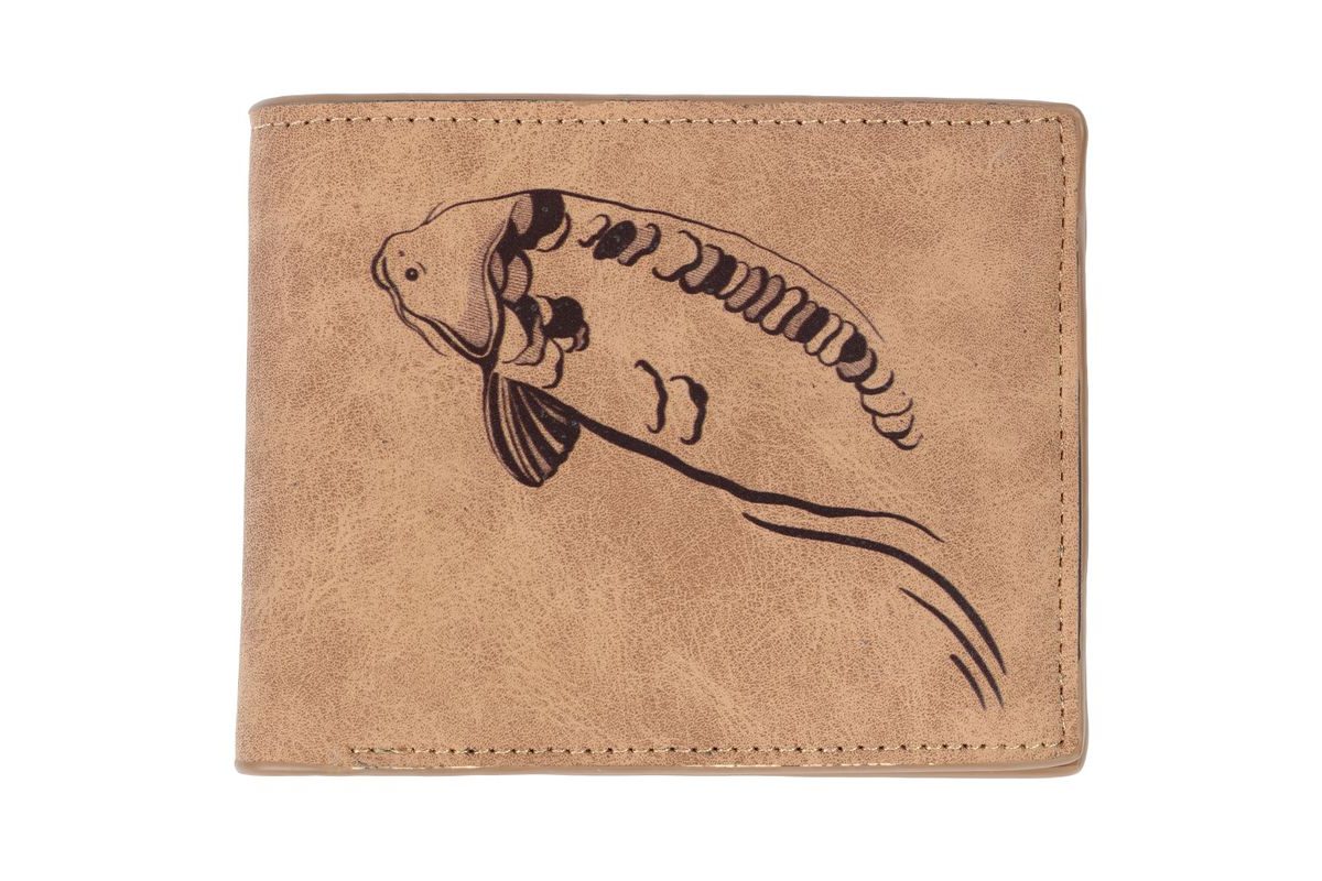 Giants fishing Peněženka plavající kapr Brown Wallet Swimming Carp hnědá