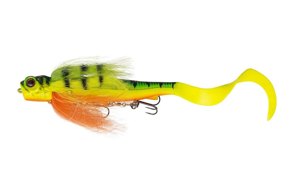 Westin Gumová nástraha Pike Teezer R2F Firetiger