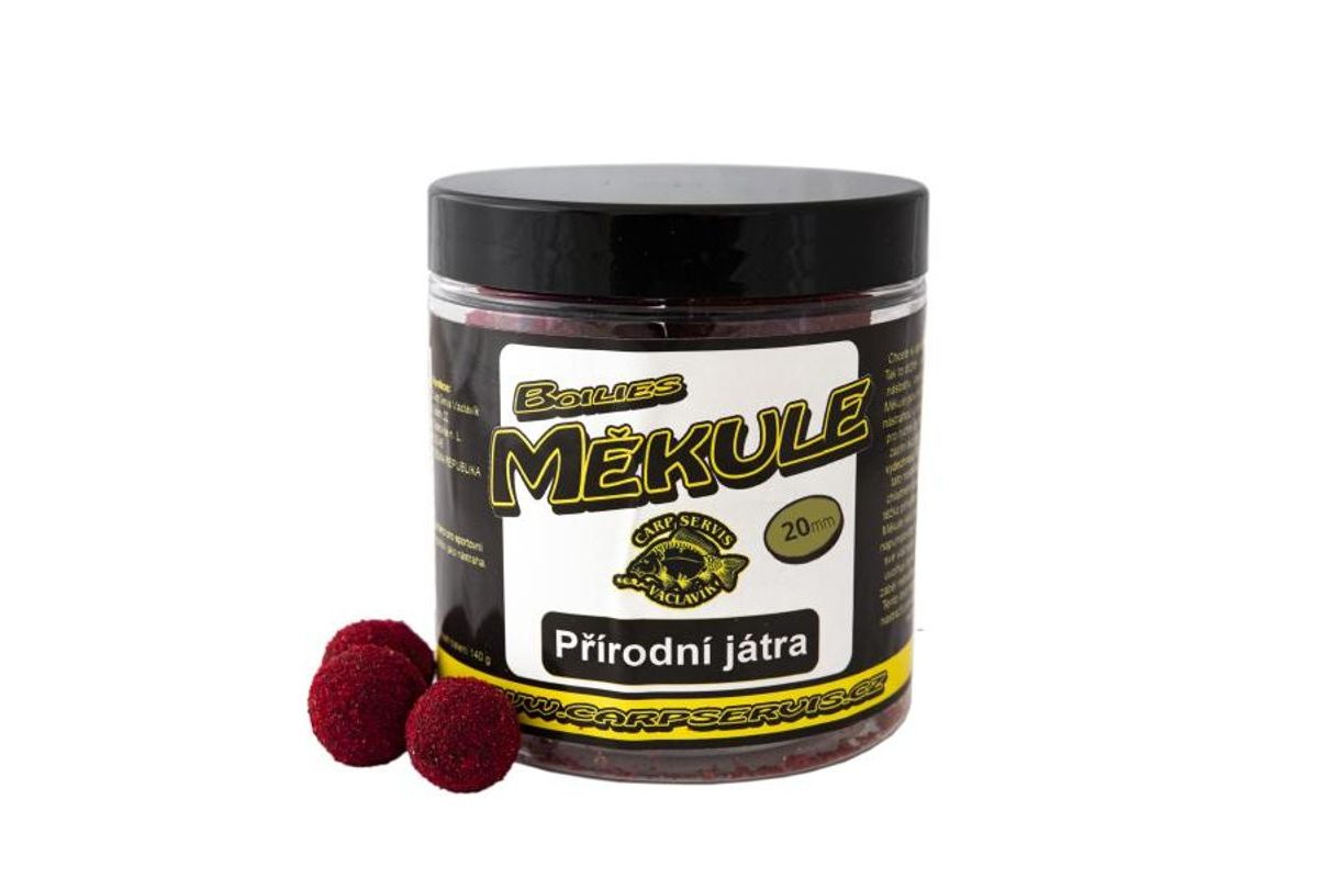 Carp Servis Václavík Boilies Měkule Prírodná pečeň 140g