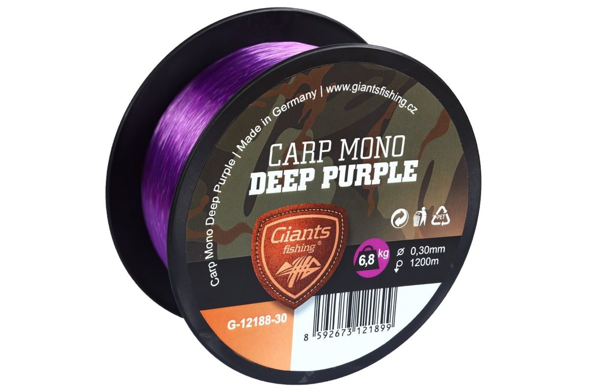 Giants Fishing Vlasec Carp Mono Deep Purple