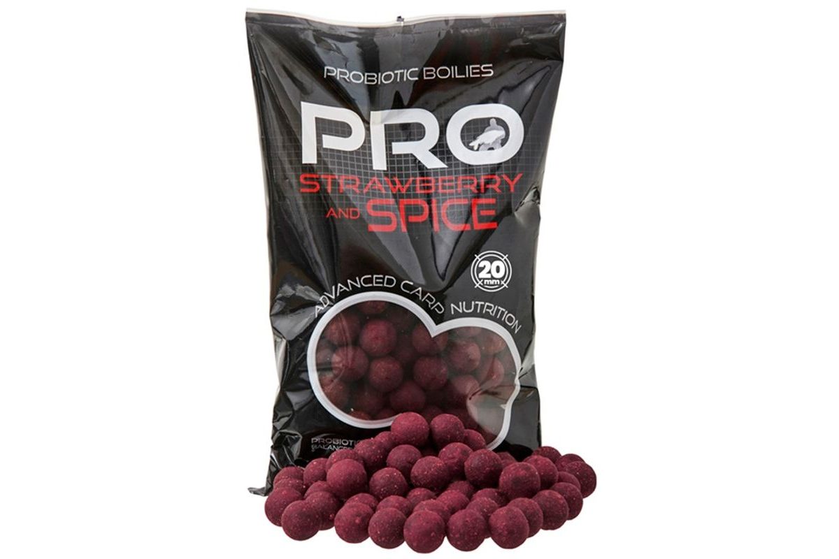 Starbaits Boilies Pro Strawberry Spice 800g