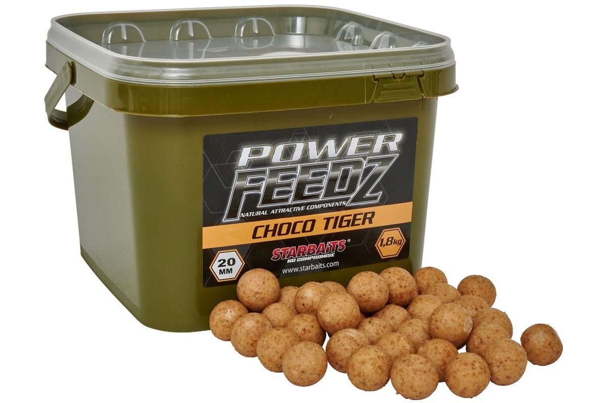 Starbaits Boilies Power FEEDZ Choco Tiger 1,8kg