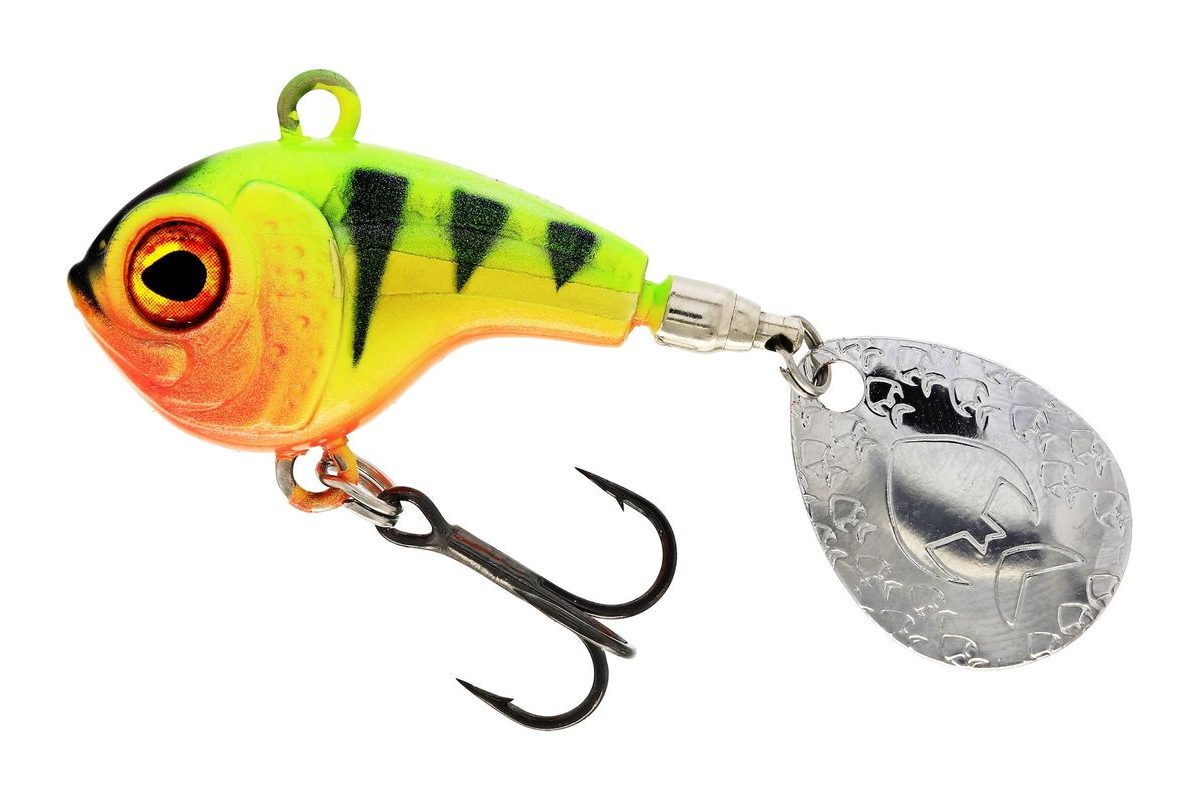 Westin Tail Spinner DropBite Spin Tail Jig Chartreuse Perch