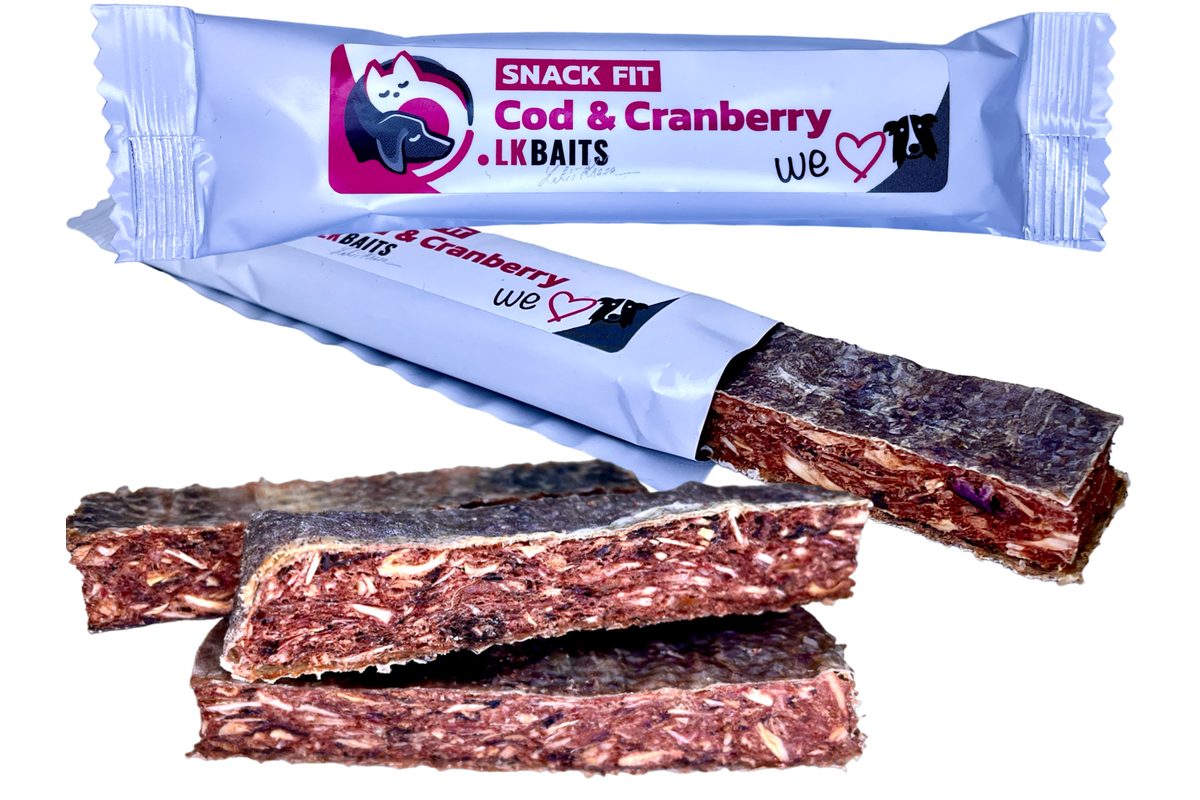 LK Baits Pet Snack FIT Treska-brusinka 10g