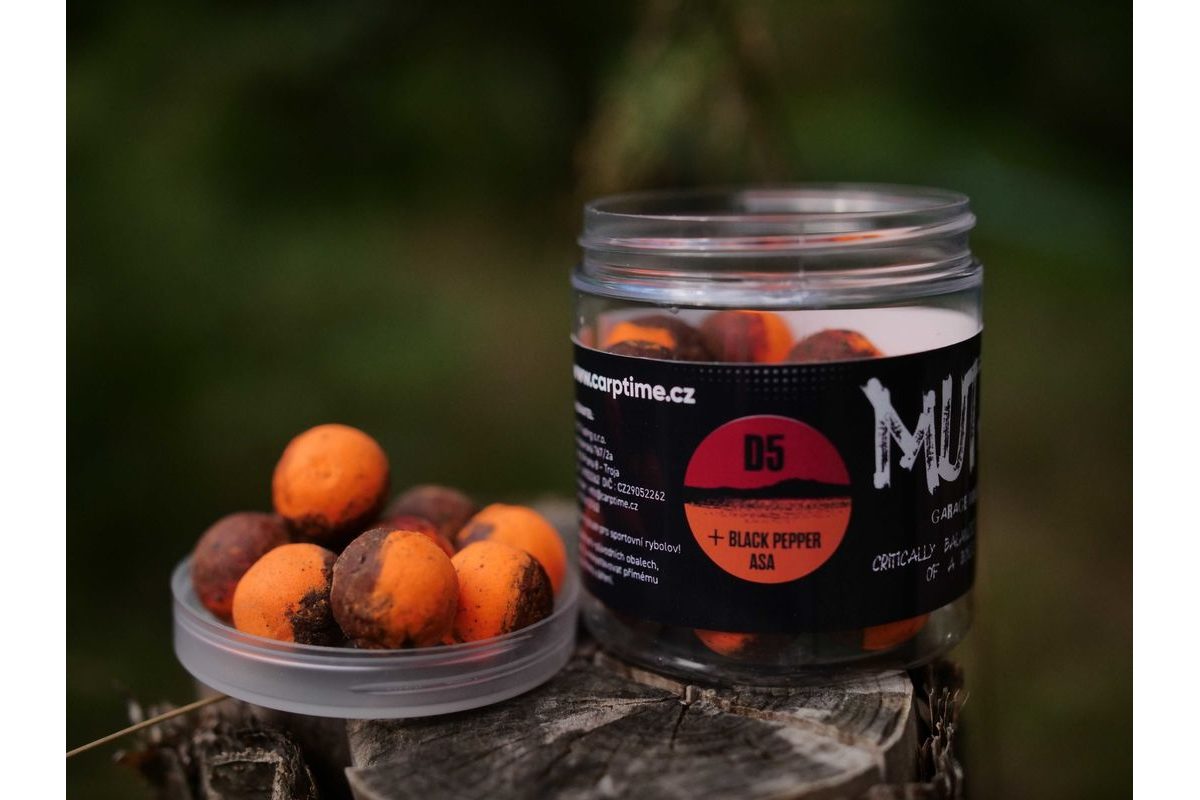 G.B.U. Boilies Mutant D5 + Black Pepper + ASA
