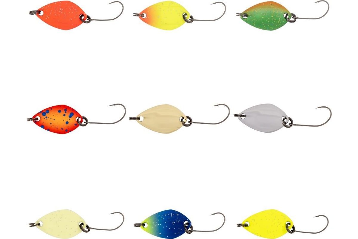 Zebco Plandavka Magic Trout Spoon Set 1,2g/ 2,4g 9ks