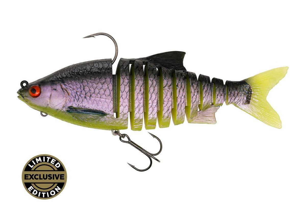 Westin Gumová nástraha Ricky The Roach Multi Jointed R2F Ghost UV Roach