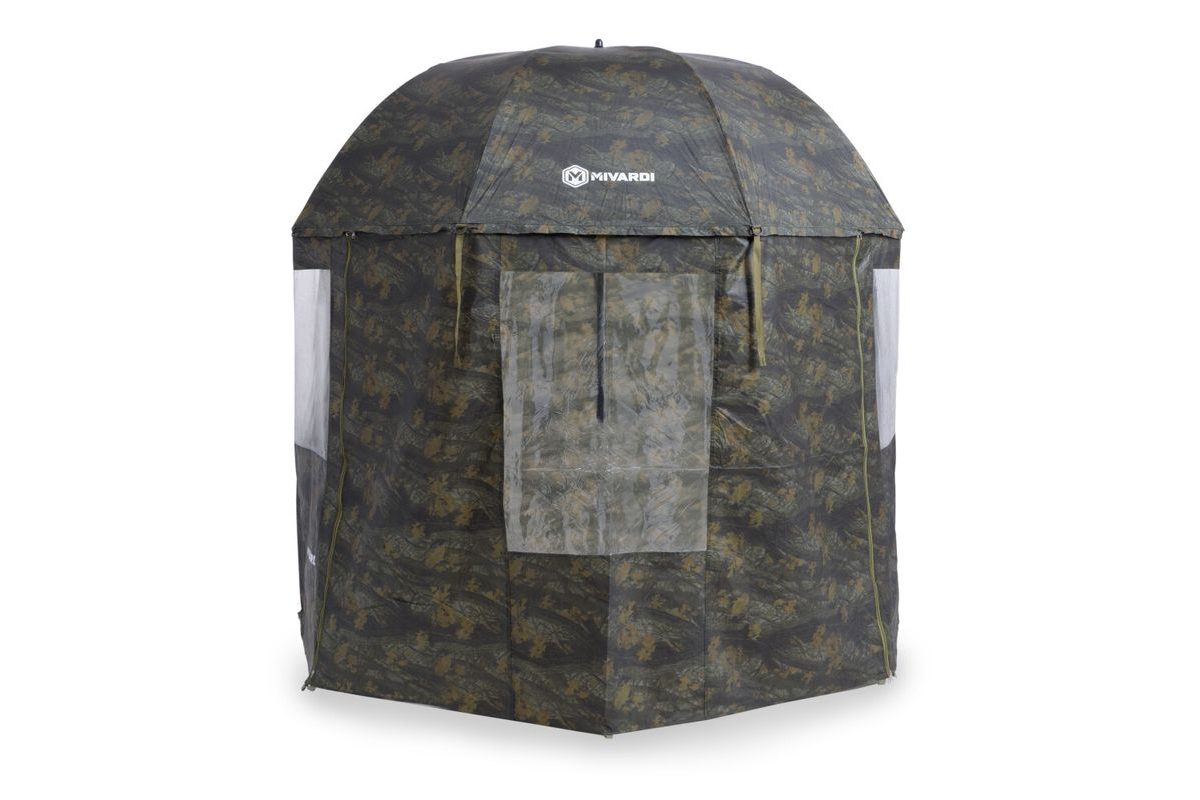 Mivardi Kompletne zakrytý dáždnik PVC - Camou