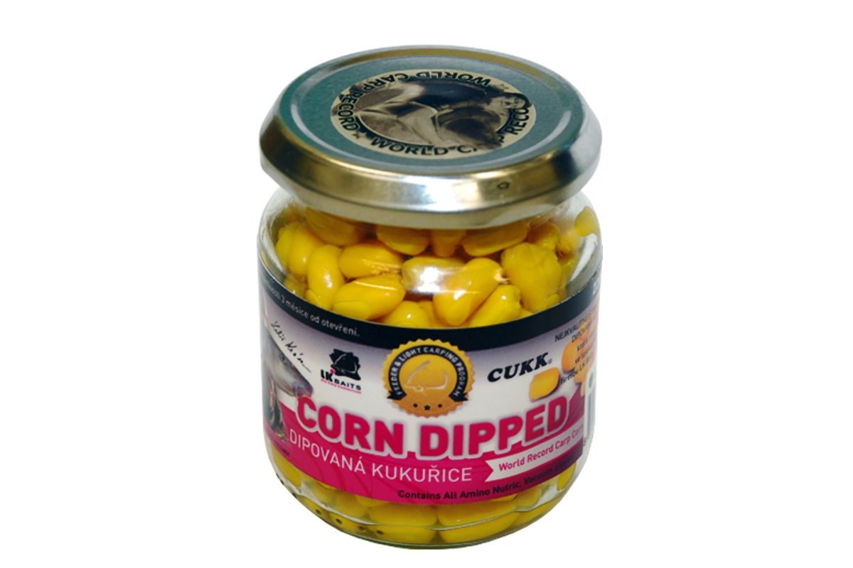 LK Baits Dipovaná kukuřice 220ml