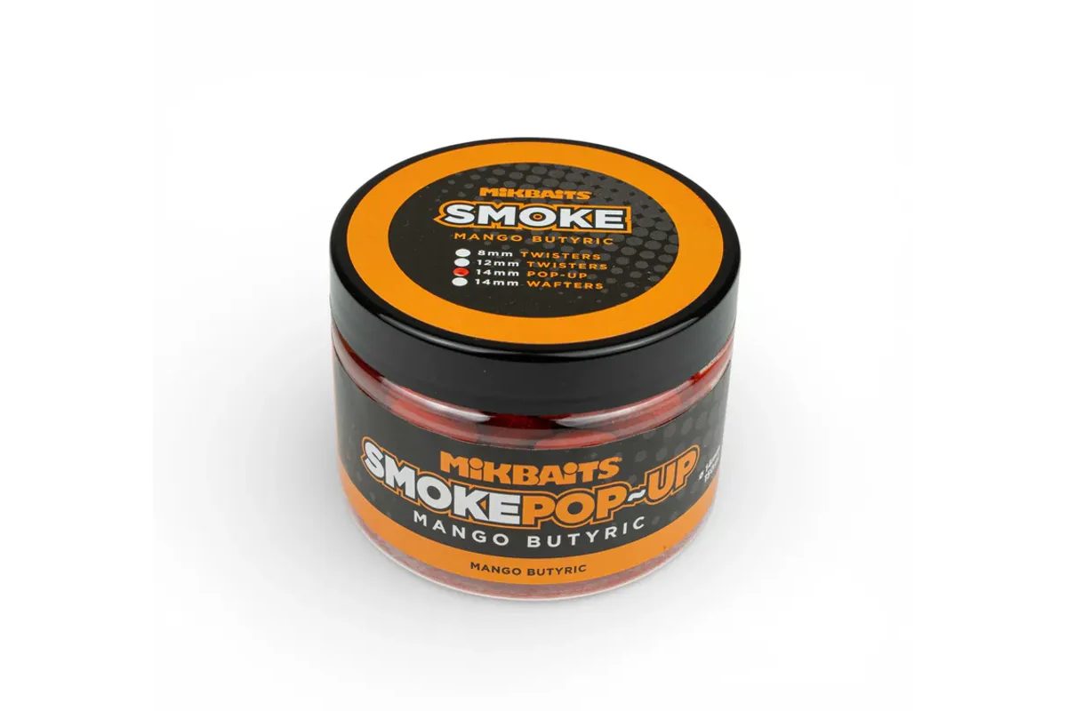 Mikbaits Boilies Smoke Pop-Up 14mm 150ml