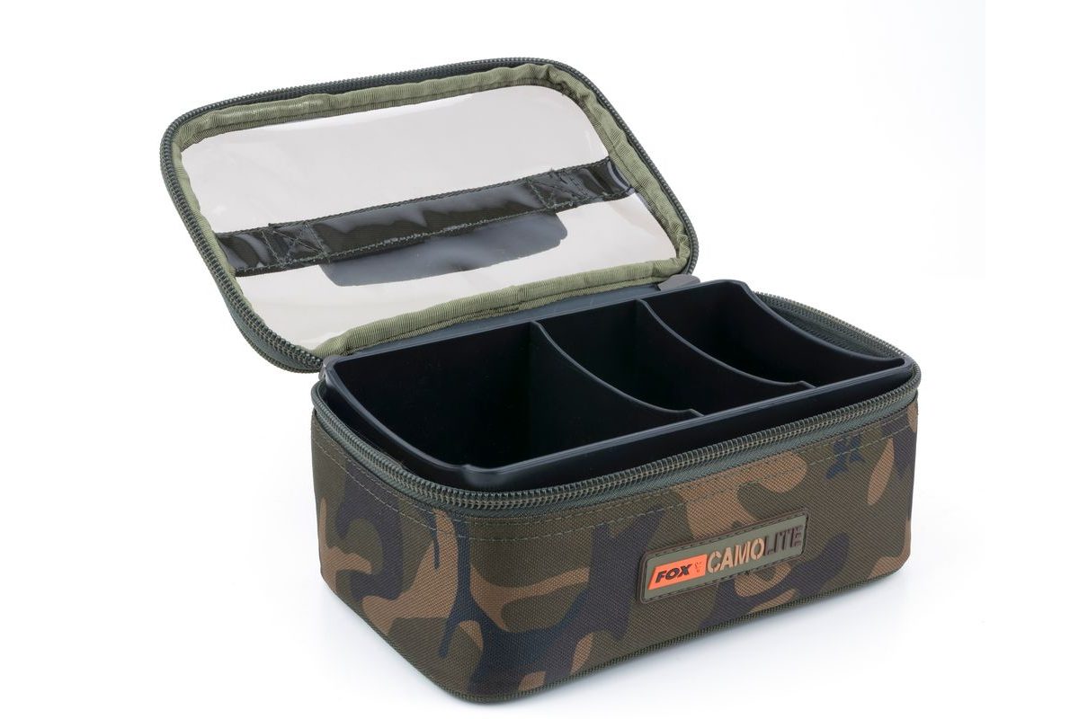 Fox Pouzdro Camolite Rigid Lead and Bits Bag