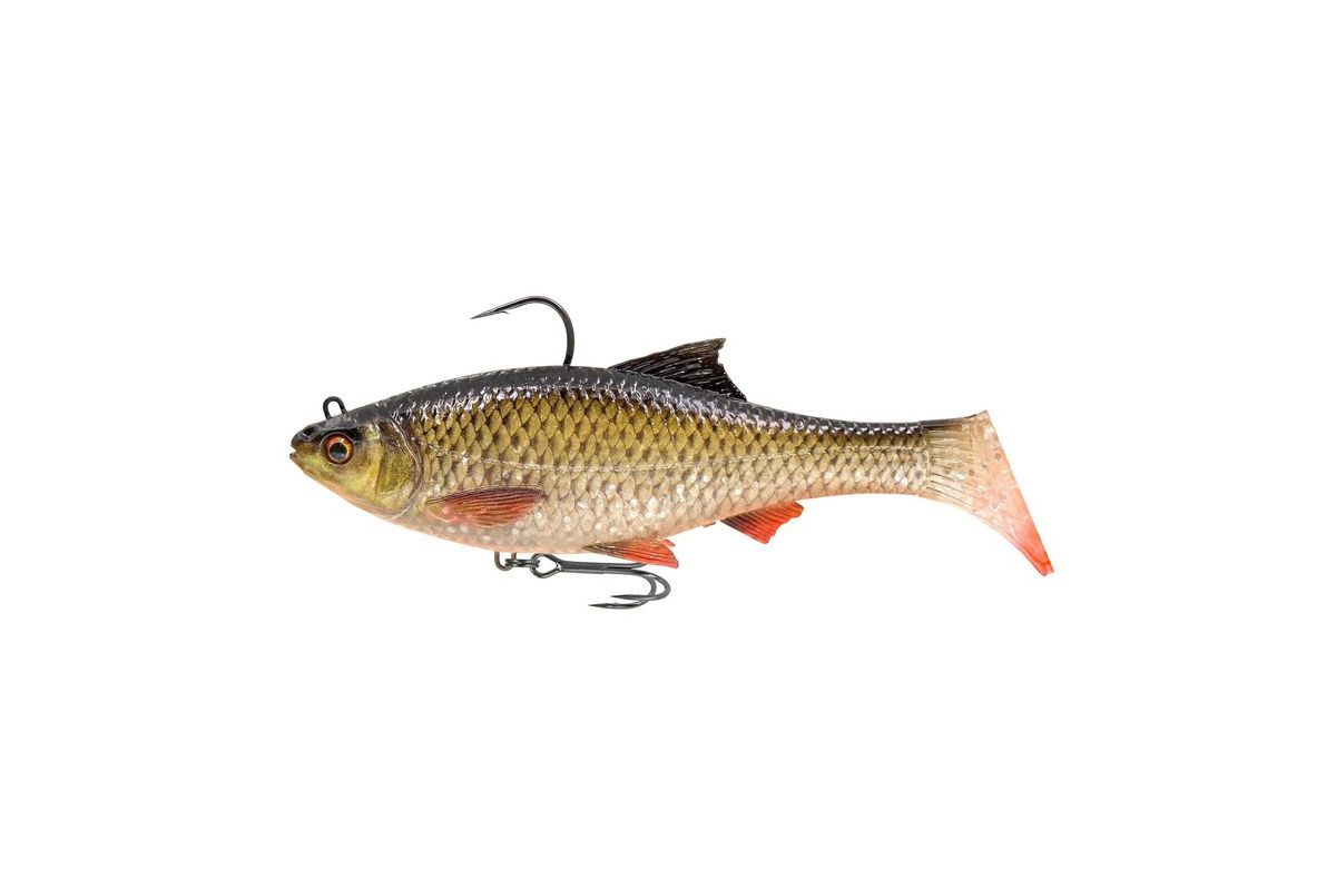 Savage Gear Gumová nástraha 3D Roach RTF Clear Rudd