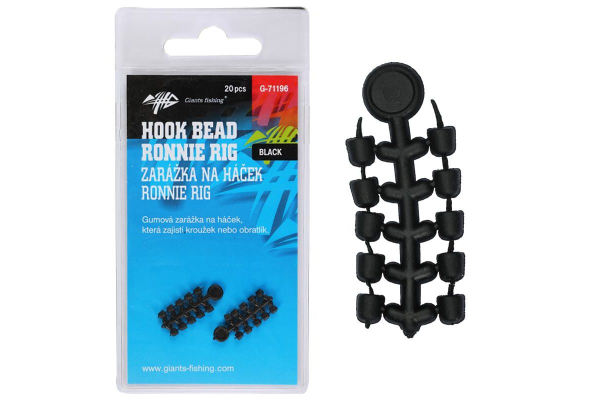 Giants fishing Zarážka na háček Hook Bead for Ronnie Rig 20ks