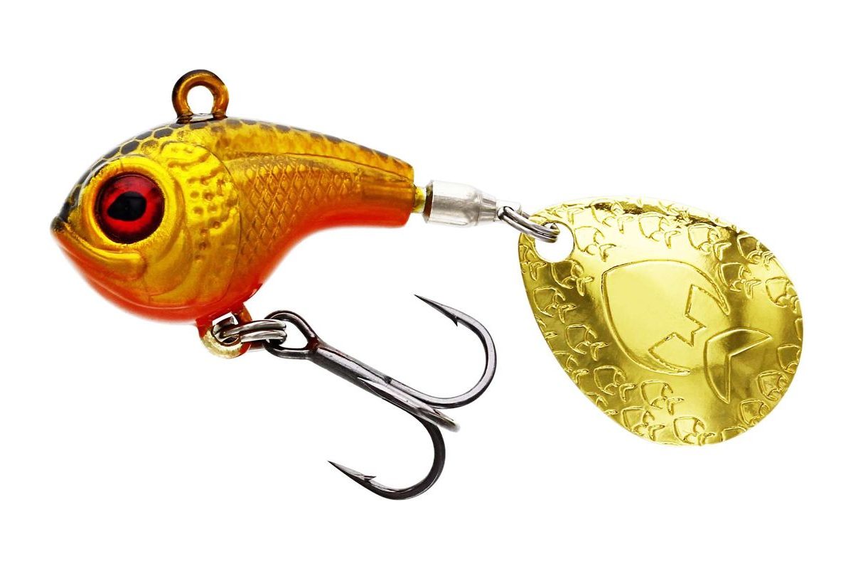 Westin Tail Spinner DropBite Spin Tail Jig Gold Rush