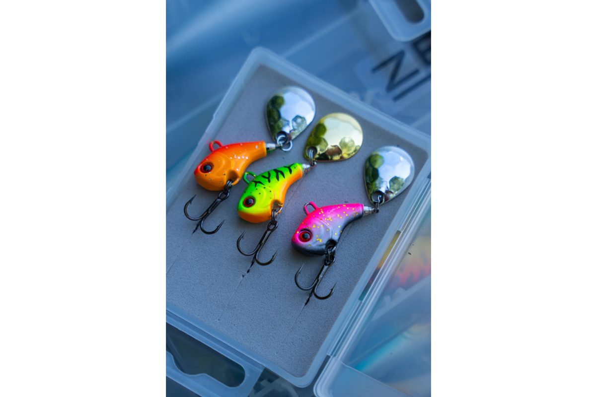 Zebco Tail Spinner Target Fish Spin Jig Set 3ks