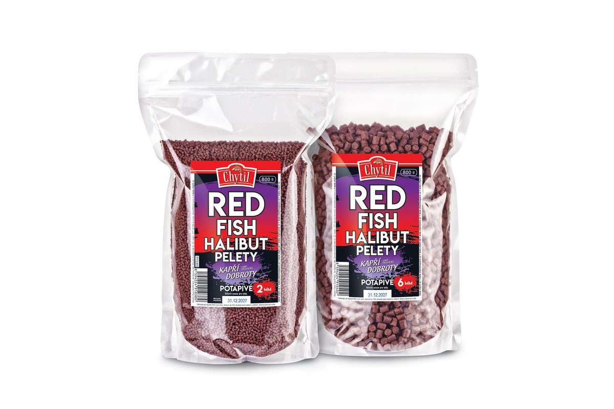 Chytil Pelety Red Fish Halibut 800g