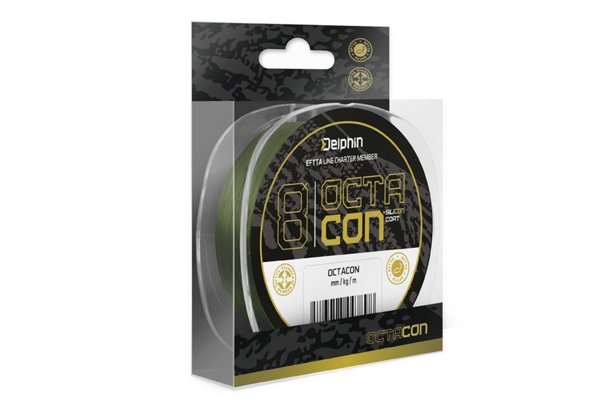 Delphin Šňůra OctaCon zelená 135m