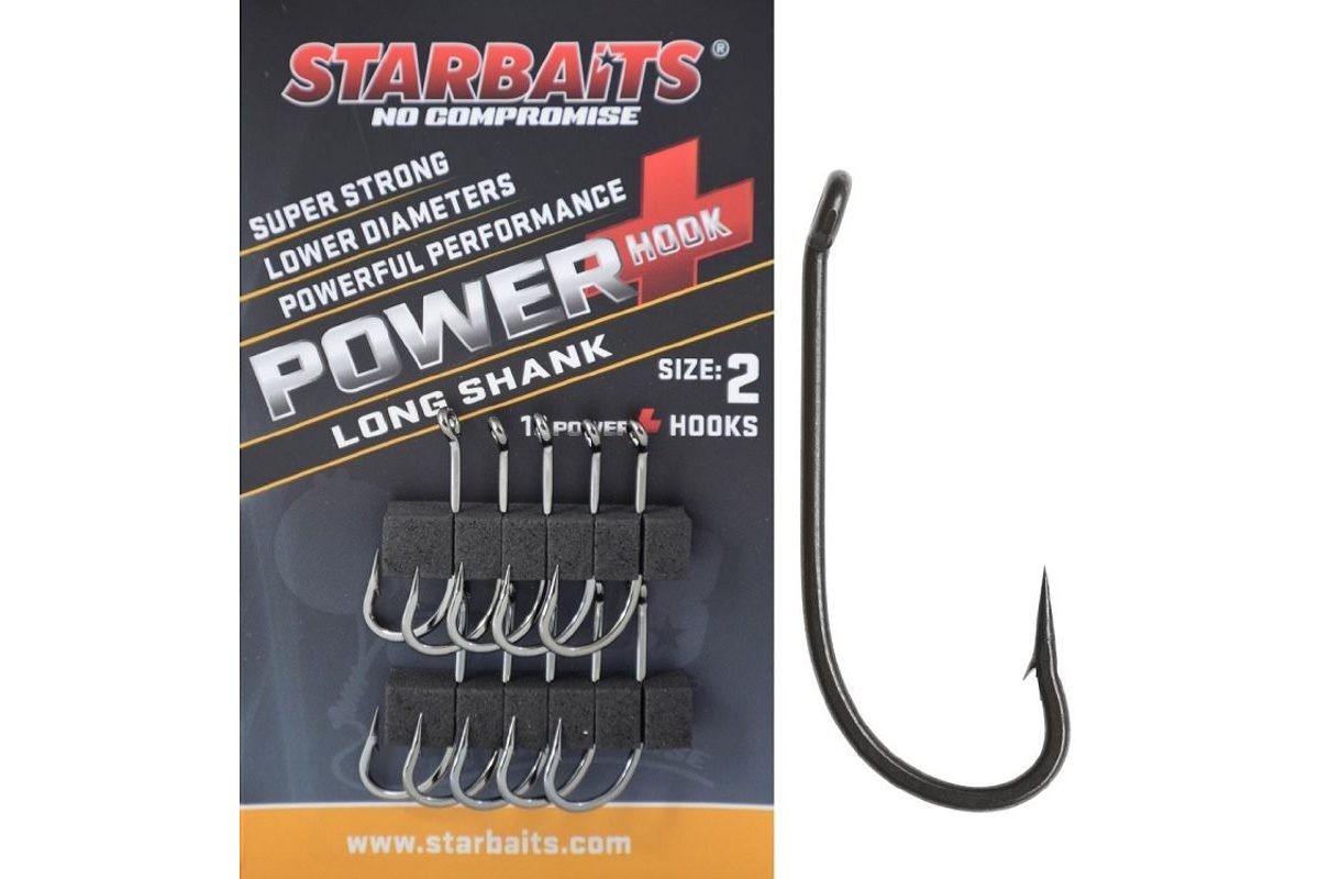 Starbaits Háček Power Long Shank 10ks