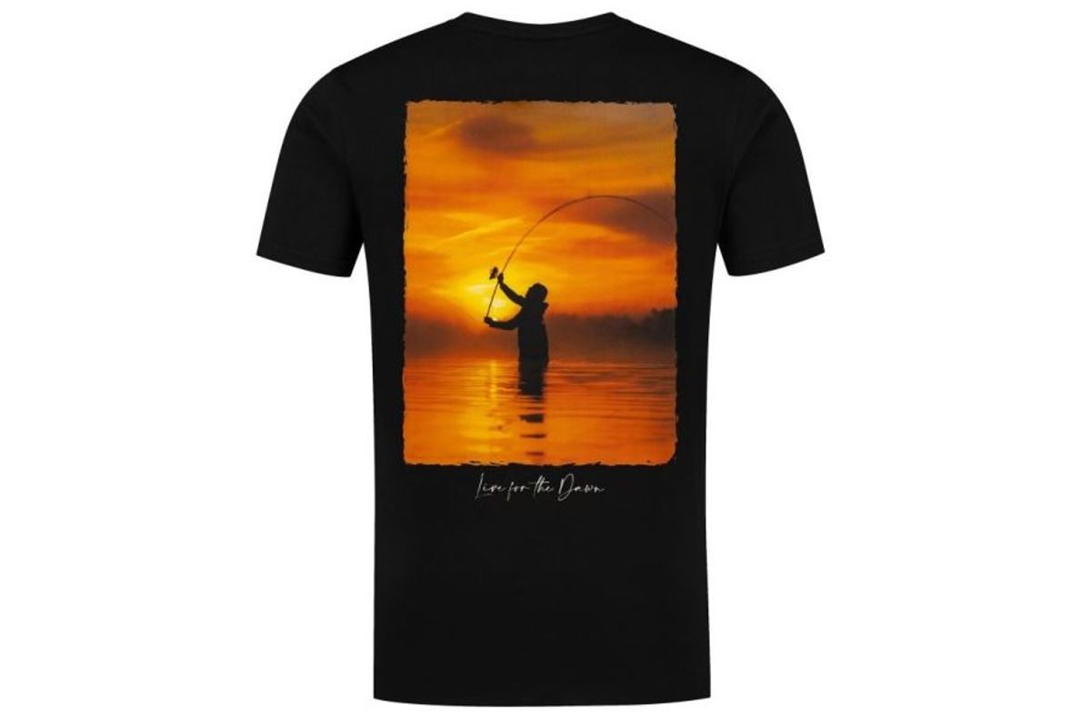 Korda Tričko Sunrise Tee Black