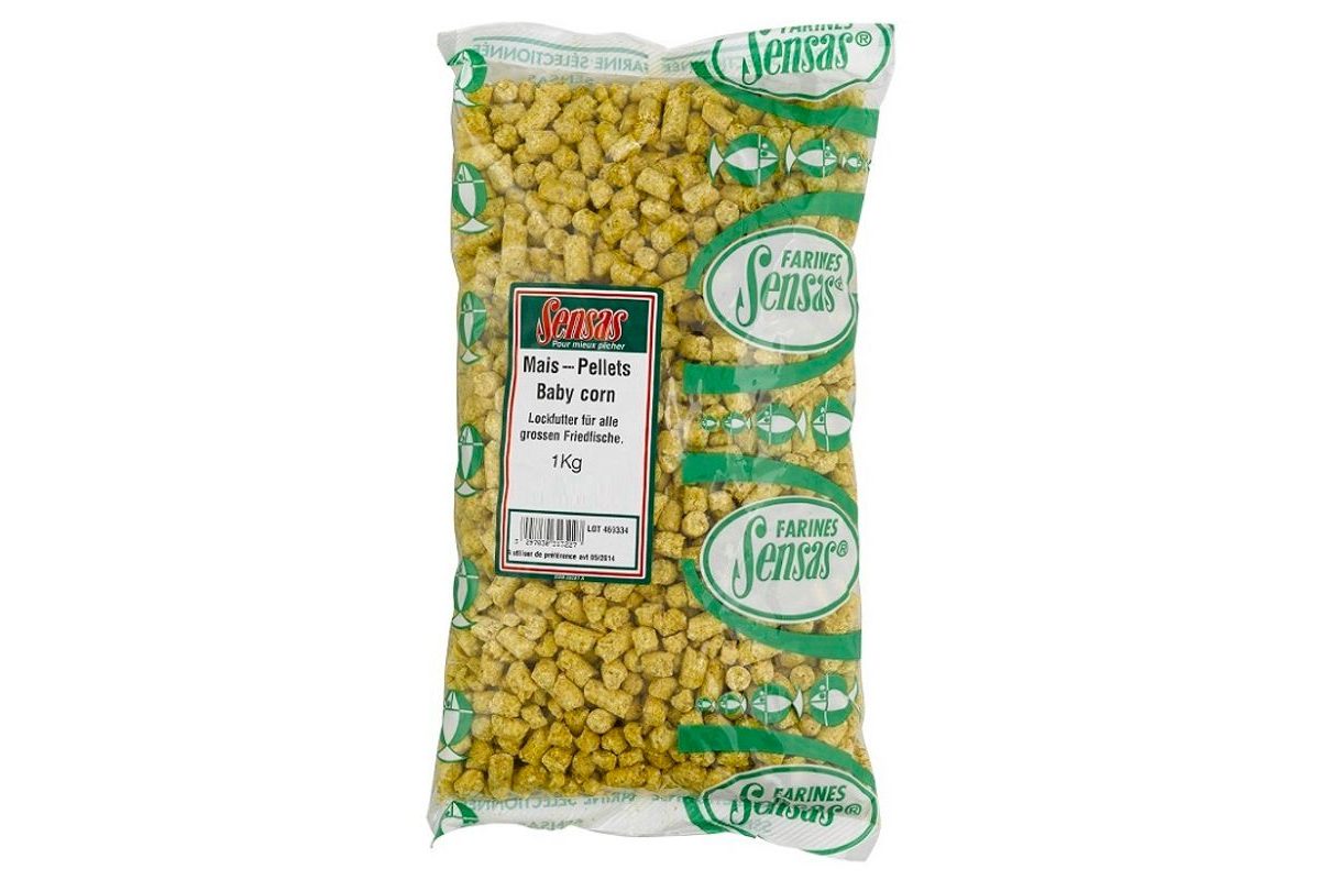 Sensas Kukuřičné pelety Baby Corn new 1kg
