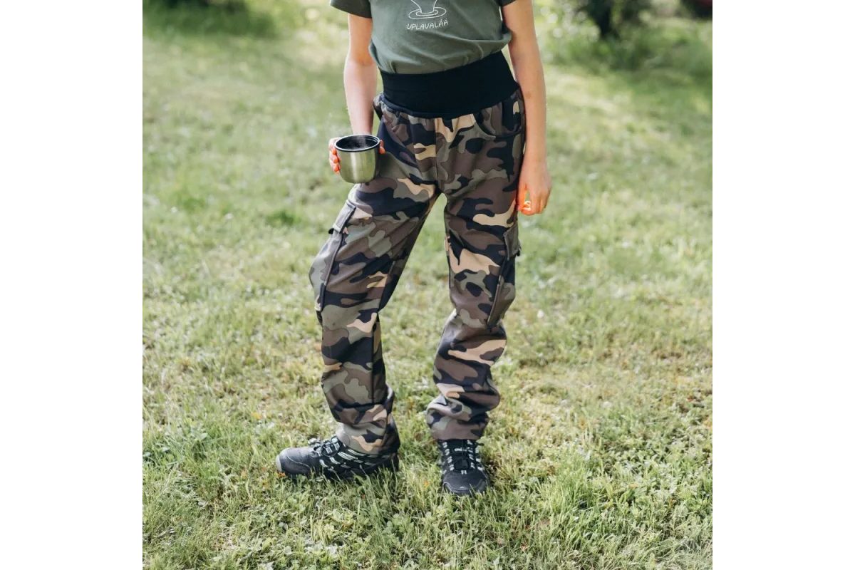 Šijeme srdcem Kalhoty Softshell Bahňáky