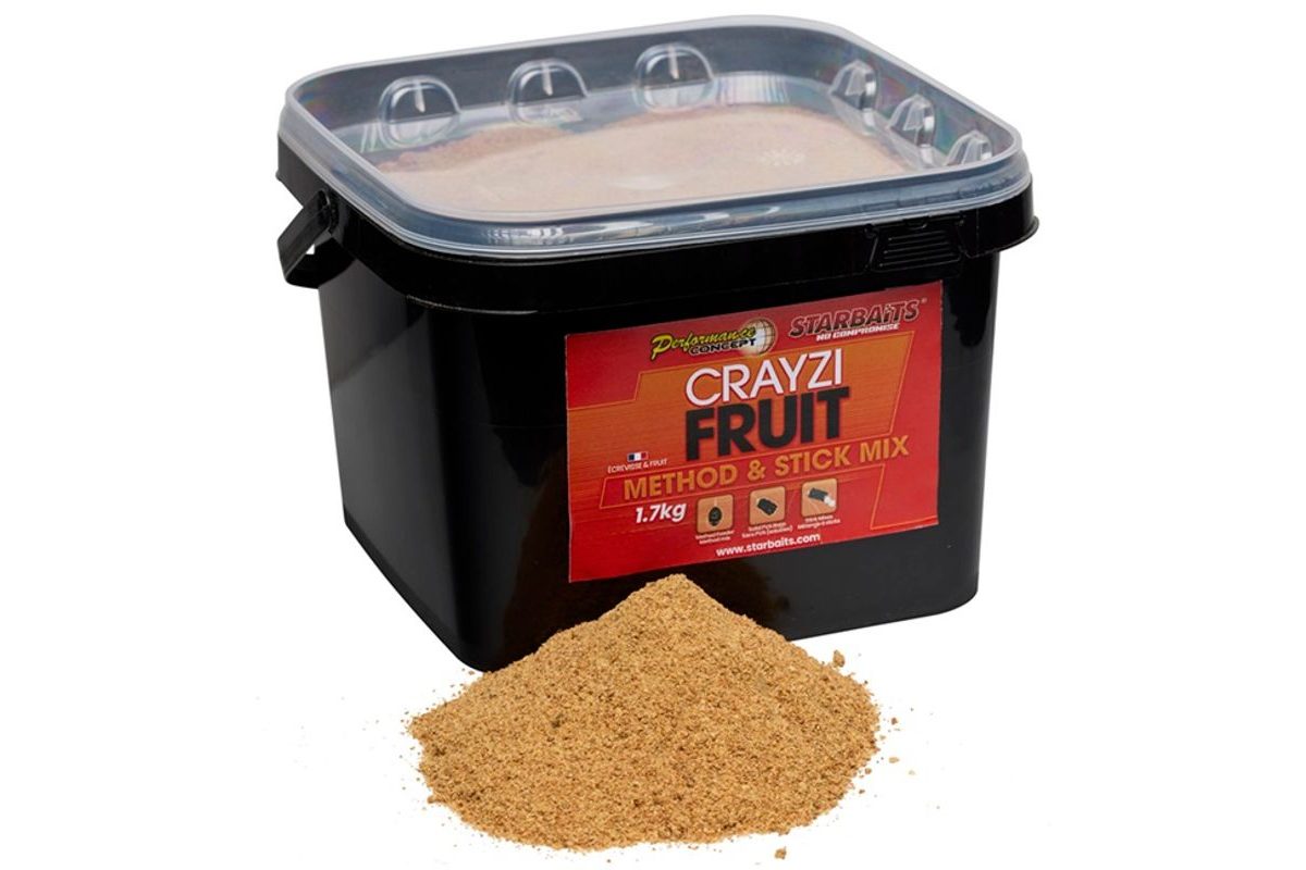 Starbaits Method & Stick Mix Crayzi Fruit 1,7kg