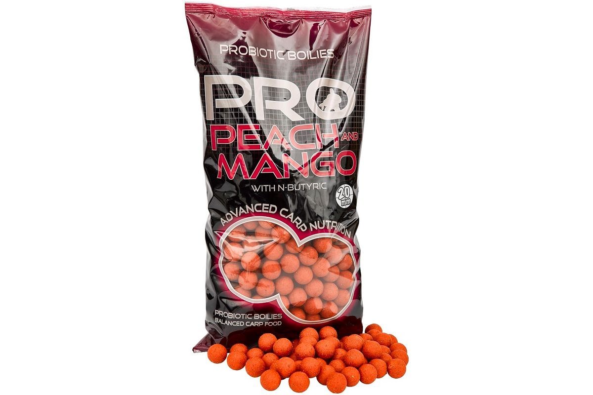 Starbaits Boilies Pro Peach & Mango 2kg