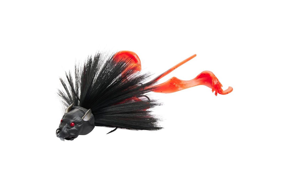 Savage Gear Gumová nástraha Mutant Rat SS Black Red