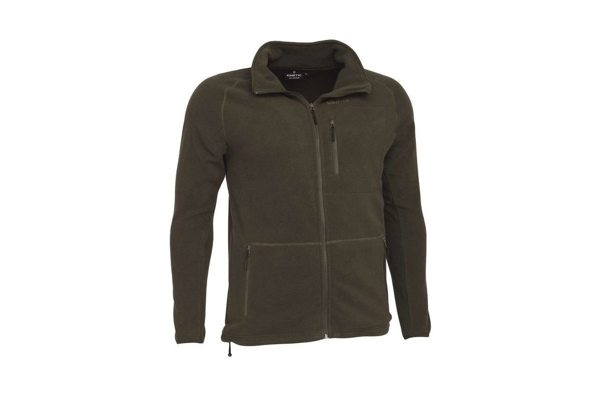 Kinetic Mikina Range Fleece Army Green