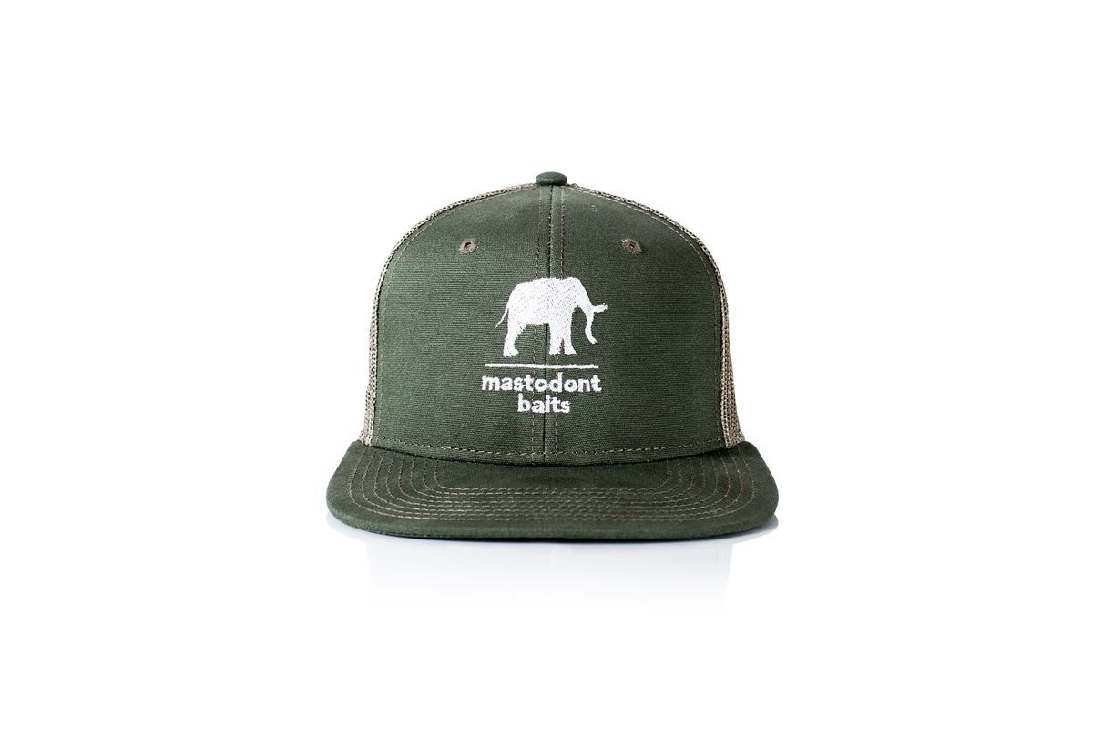 Mastodont Baits Snapback olivová
