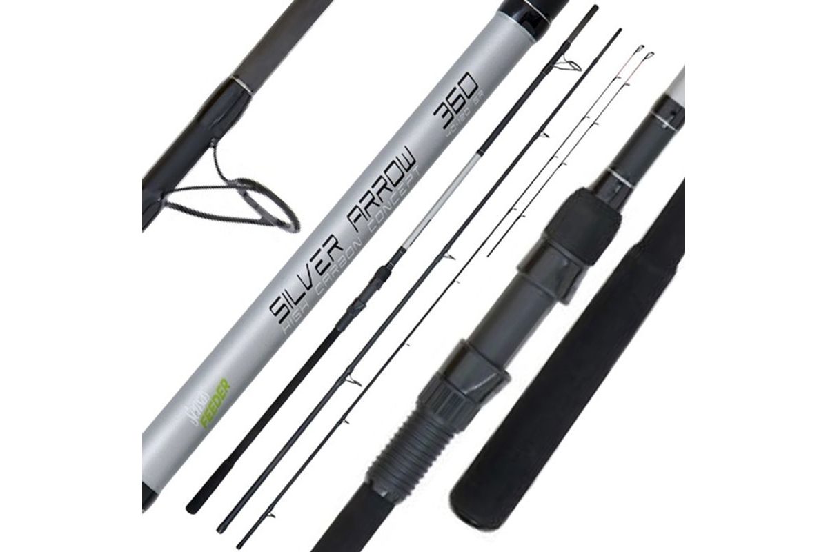 Sensas Prút Silver Arrow Feeder 3,6m MH 30-80g