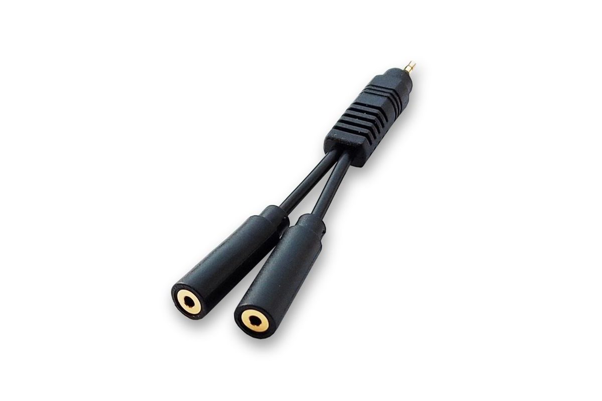 Flacarp Rozdvojka 25 - 2 x jack 2,5 mm pro připojení příslušenství k signalizátorům