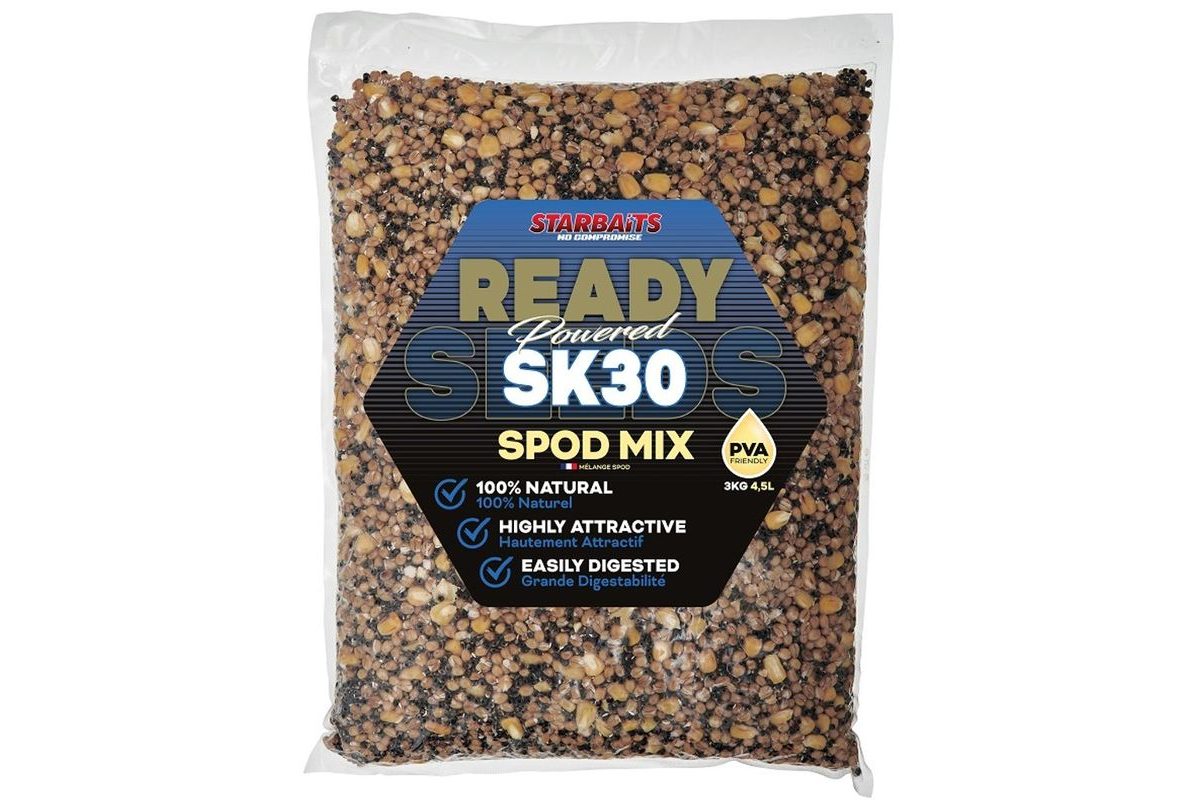 Starbaits Směs partiklů Spod Mix Ready Seeds