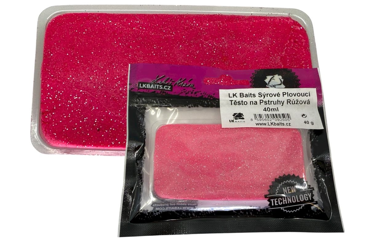 LK Baits Sýrové Plovoucí Těsto na Pstruhy 40ml
