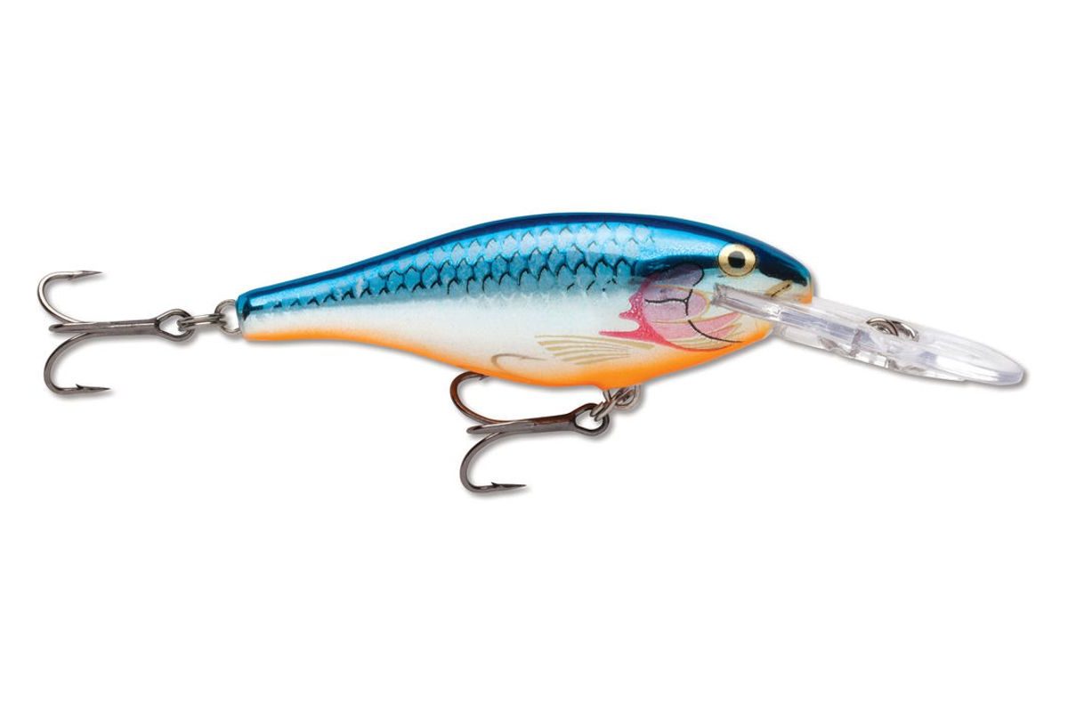 Rapala Wobler Shad Rap Deep Runner Silver Blue