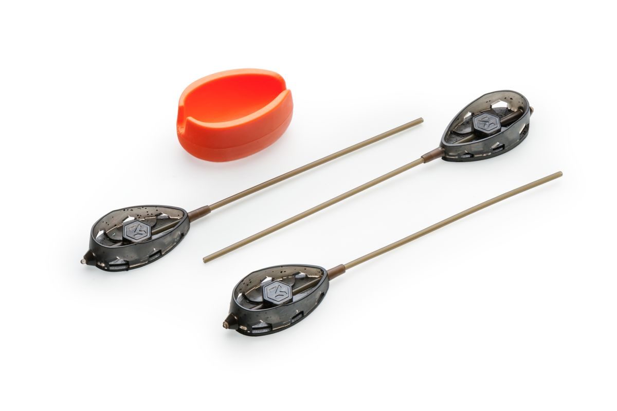 Mivardi Krmítka Method Feeder set QMR Flat L long (30g + 40g + 50g + forma)